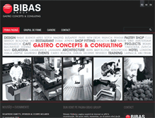Tablet Screenshot of bibas.ro